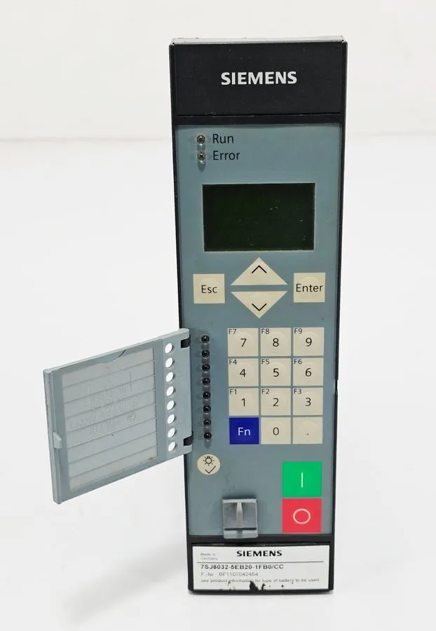 Реле защиты SIEMENS SIPROTEC 7SJ8021-5EB20-1FB0/CC OVERCURRENT PROTECTION RELAY  — фото лота 4