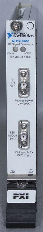 Генератор сигналов National Instruments PXI-5651 PXIe, 3.3 GHz, PXI RF Analog Si — фото лота 1