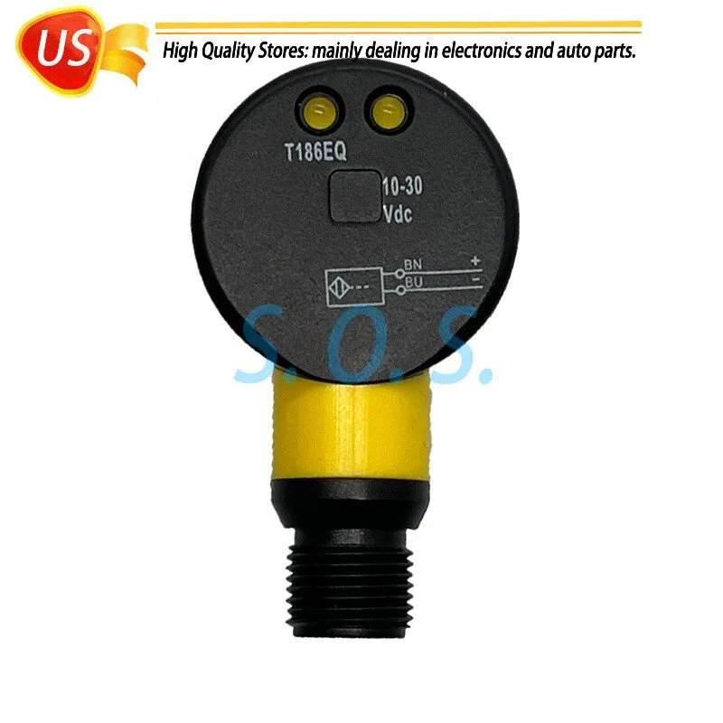 Фотоэлектрический датчик Banner T186EQ Photoelectric Sensor, 10-30vdc