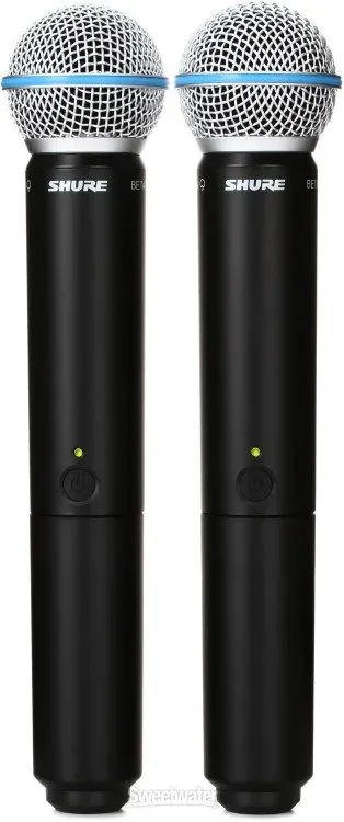 Радиосистема Shure BLX288/B58 Wireless H10 Handheld Microphone System Precision — фото лота 1