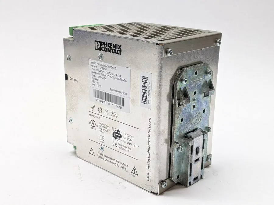 Блок питания Phoenix Contact QUINT-PS-100-240AC/48DC/ 5 Power Supply 2866255 48V
