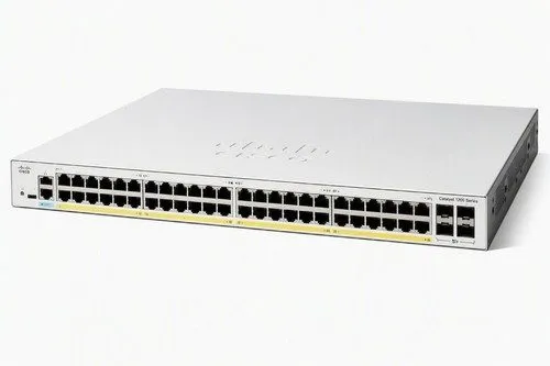 Коммутатор CISCO C1200-48P-4G 48-port PoE+ Gigabit Managed Switch 4SFP