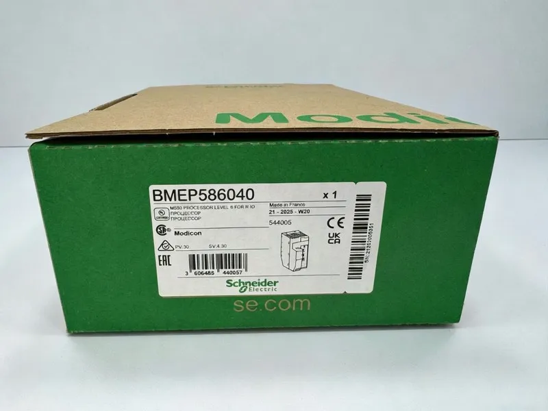 ПЛК Schneider Electric BMEP586040 Standalone Processor, Modicon M580 64MB