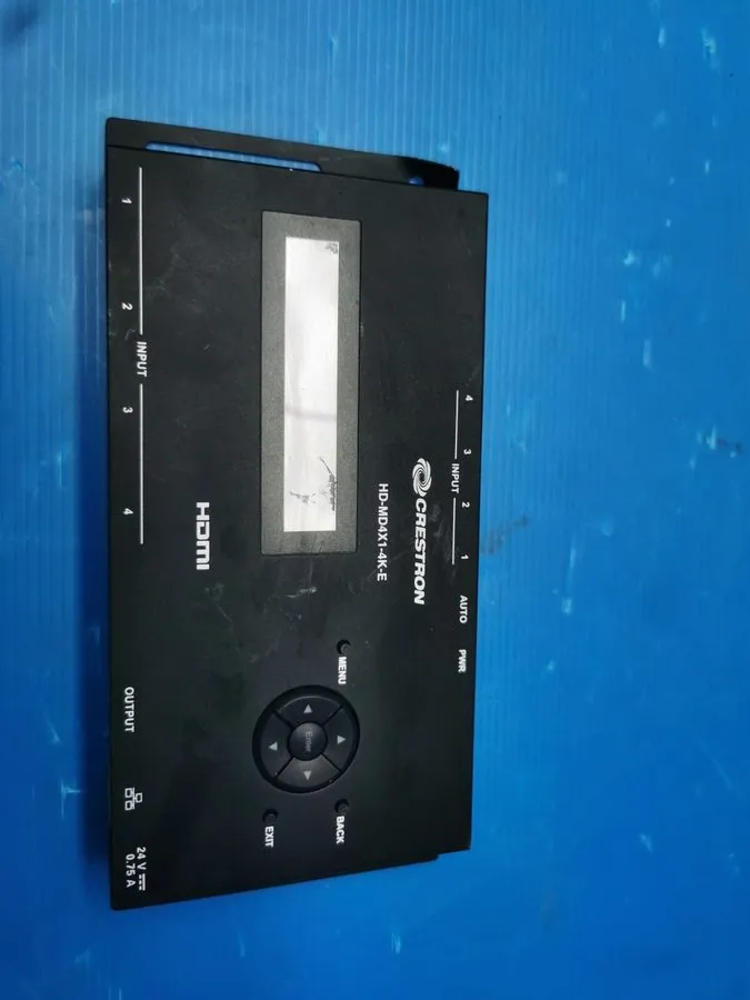 Видеокоммутатор Crestron 4x1 4K HDMI Switcher HD-MD4X1-4K-E