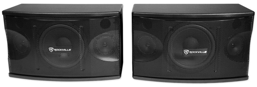 Акустическая система 2 Rockville KPS80 Karaoke Speakers+Bluetooth Amp+Tripod Sta