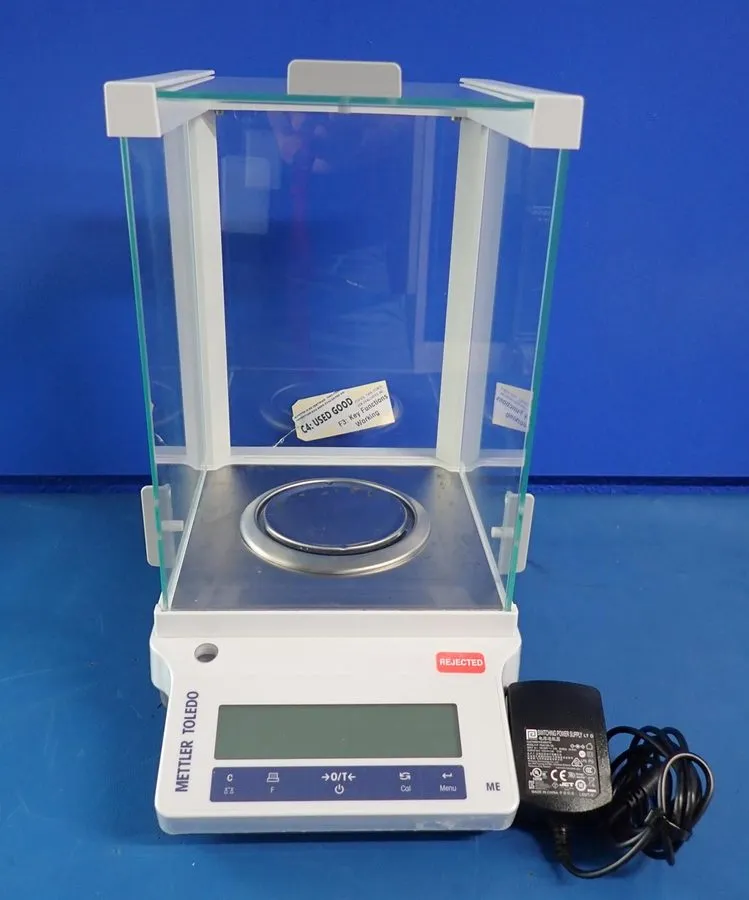 Лабораторные весы METTLER TOLEDO ME104E 120g x 0.1mg Analytical Balance — фото лота 1
