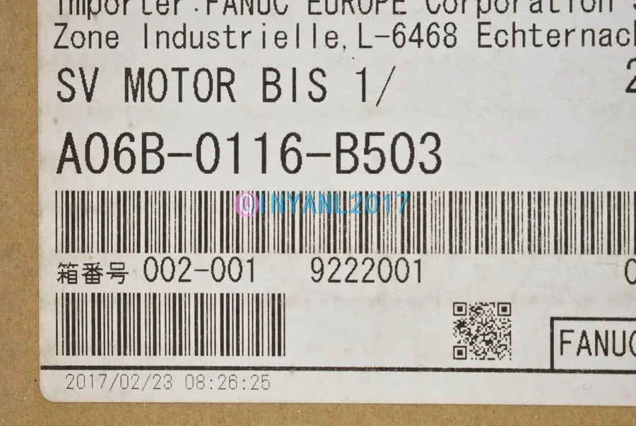 Серводвигатель FANUC AC SERVO MOTOR A06B-0116-B503