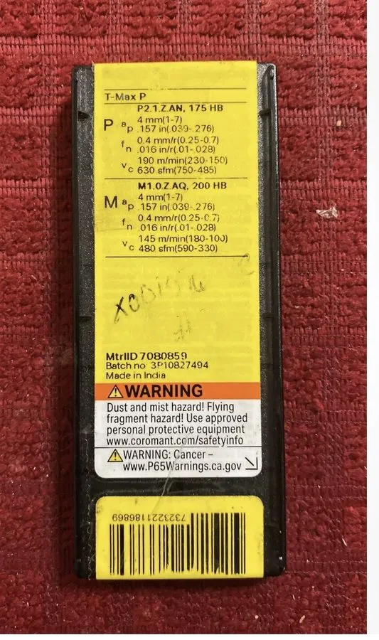 Режущий инструмент Sandvik Coromant Carbide Turning Insert CNMG 433-PR 4235