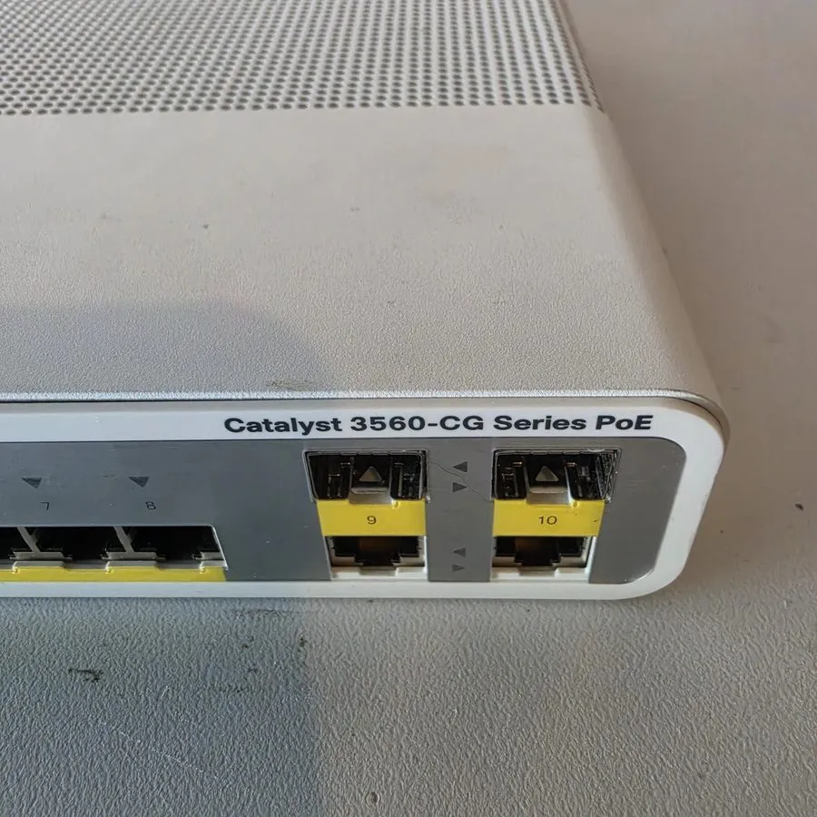 Коммутатор Cisco Catalyst WS-C3560CG- -S 8-Port PoE Gigabit Managed Switch