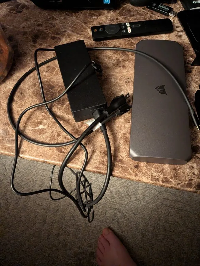 Док-станция Corsair TBT100 DP Thunderbolt 3 Dock — фото лота 1