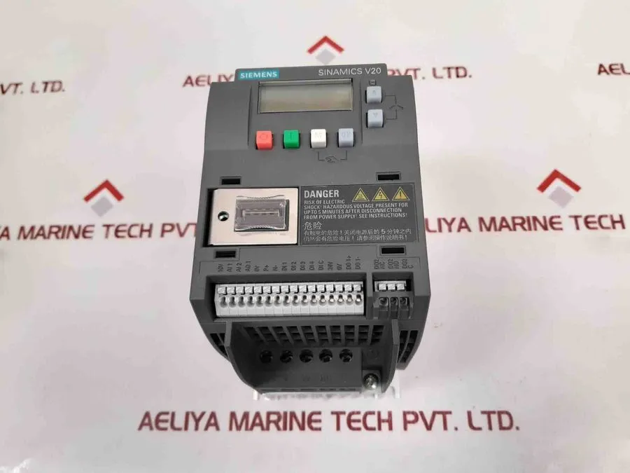 Частотный преобразователь Siemens sinamics v20 industry inverter 6sl3210-5bb12-5