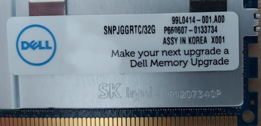 Модуль памяти Hynix HMT84GL7BMR4C-RD 32GB 4Rx4 PC3-14900L DDR3 1866MHz 1.5V LRDI — фото лота 1