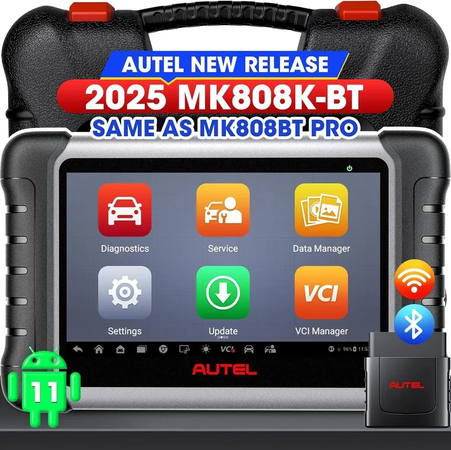 Диагностический сканер Autel MaxiCom MK808K-BT Pro MK808BT PRO OBD2 Diagnostic T