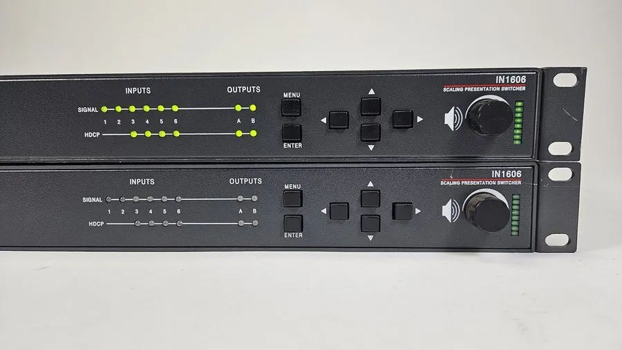 Видеокоммутатор Extron IN1606 Six Input HDCP-Compliant Scaling Presentation Swit — фото лота 2