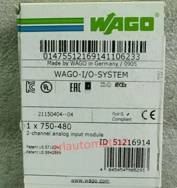 ПЛК WAGO 750-480 Buscoupler DeviceNet Module PLC Adapter