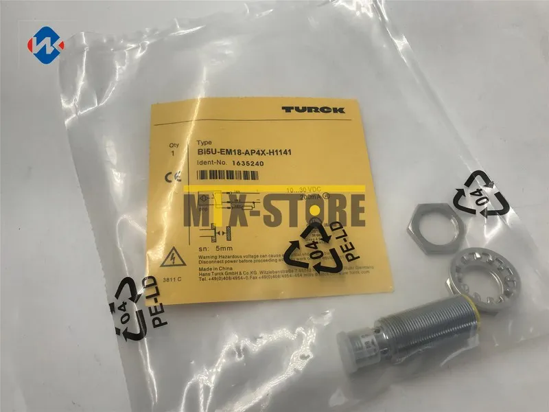 Датчик приближения ONES TURCK BI5U-EM18-AP4X-H1141 Sensor&Proximity Switch