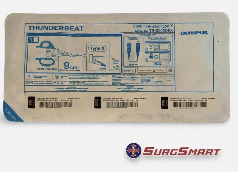 Медицинское оборудование Olympus THUNDERBEAT Open Fine Jaw Type Model No. TB-000 — фото лота 2