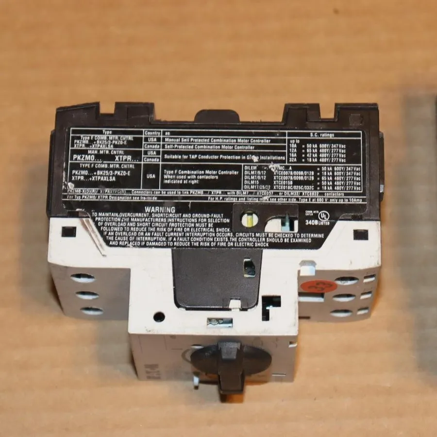 Автоматический выключатель Eaton PKZM0-2,5 2.5A Motor Protection Circuit Breaker
