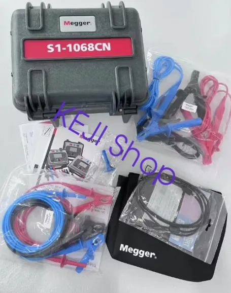 Тестер MEGGER S1-1068 10KV INSULATION TESTER W/ LEADS & CHARGER
