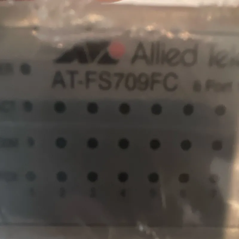Коммутатор Allied Telesis AT-FS709FC 8-Port 10/100 Mbps Fast Ethernet switch w/ 