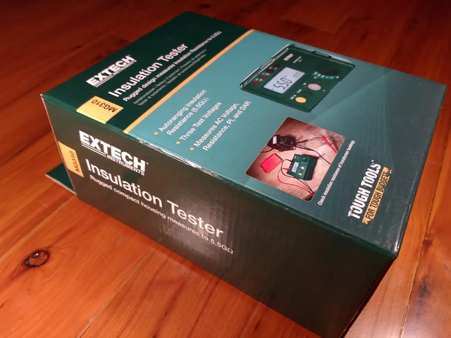 Тестер Extech MG310: Compact Digital Insulation Tester