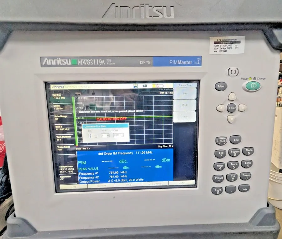 Анализатор ANRITSU MW82119A/31/700 PIM MASTER PASSIVE INTERMODULATION ANALYZER L