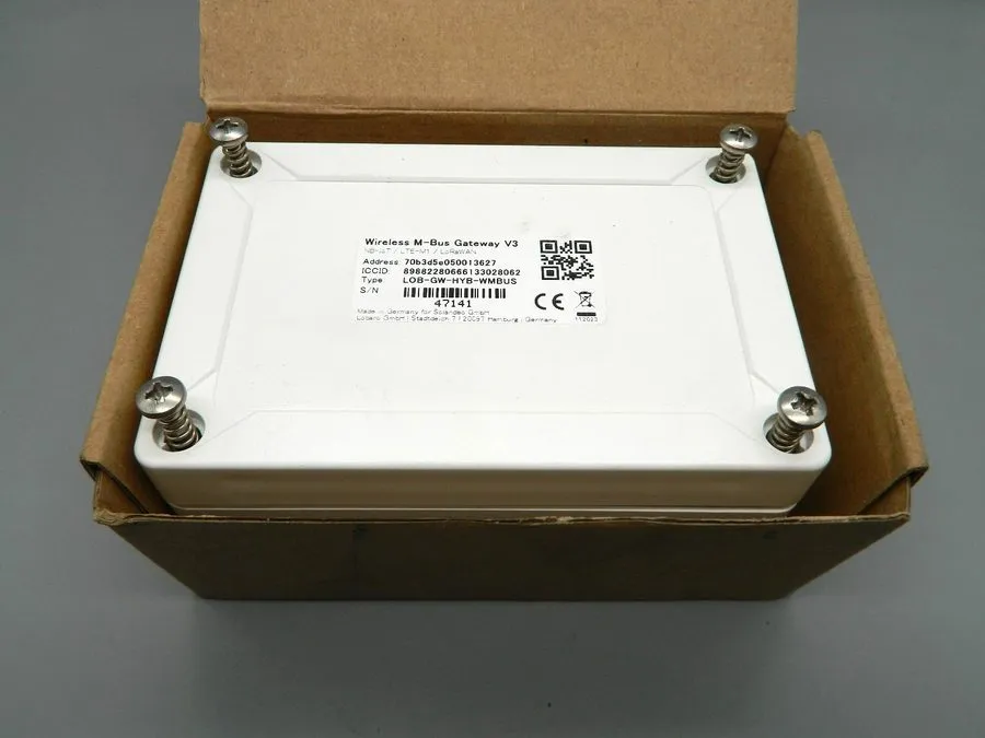 Шлюз полевой шины Wireless M-Bus Gateway V3 lobaro LOB-GW-HYB-WMBUS LTE-M1 LoRaW