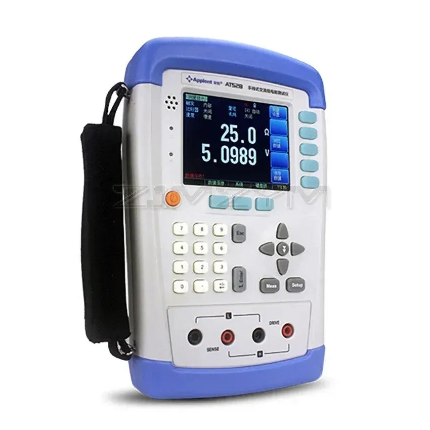 Аккумулятор AT528L Handheld Battery Analyzer Digital AC Resistance Meter DC Volt — фото лота 2