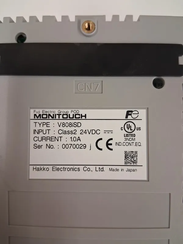 Панель оператора Hakko MONITOUCH V808iSD 8in Touchscreen Operator-Interface HMI  — фото лота 2