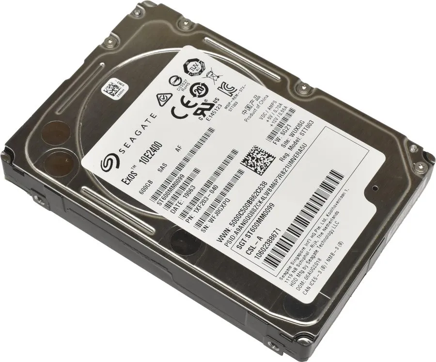 Жёсткий диск Seagate ST600MM0099 600GB 10K RPM 12GB/S SAS 2.5" HDD HARD DRIVE