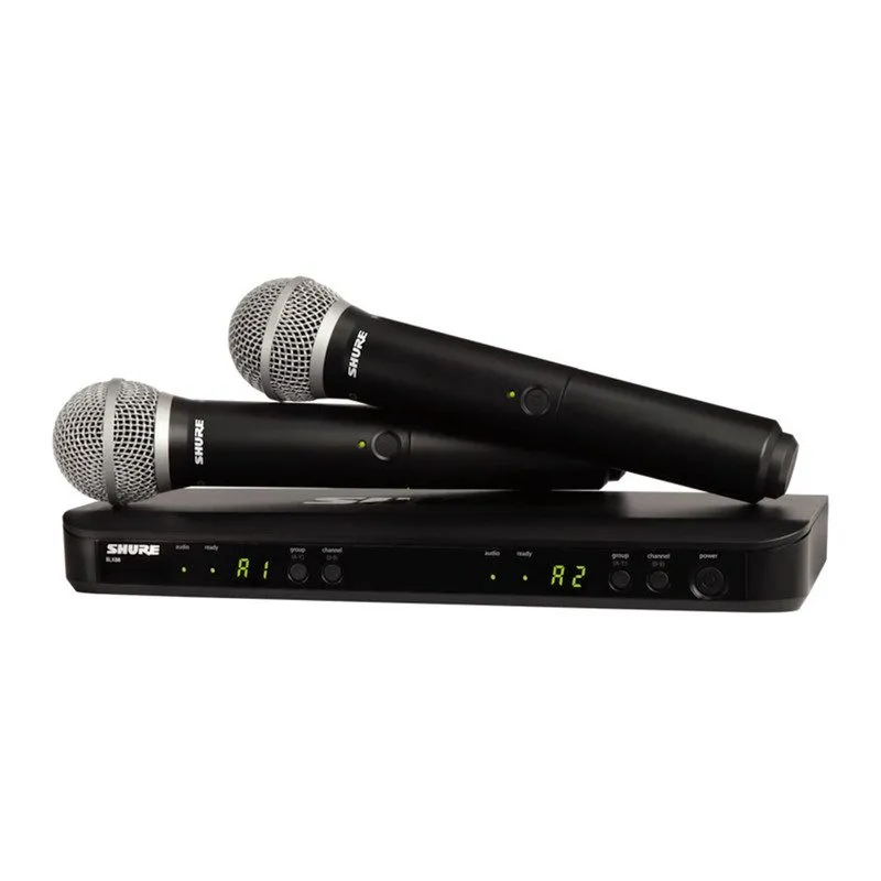 Радиосистема Shure BLX288/PG58 Dual-Channel Wireless Handheld Microphone 542-572