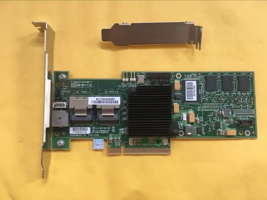 Контроллер LSI00187 LSI MegaRAID PCI-e SATA/SAS Raid Controller 8708EM2 256MB RA