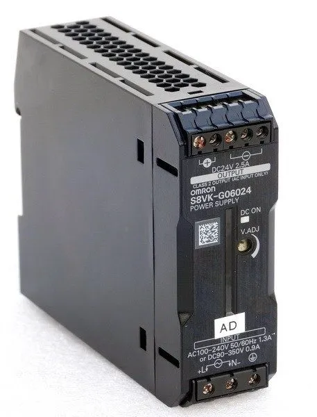 Блок питания Omron S8VK-G06024 Switching Power Supply 24VDC 2.5A 60W DIN Rail