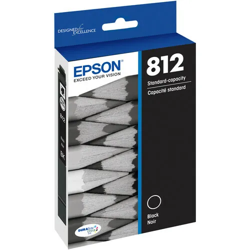 Сервер Epson 812 Black/ Color Ink Cartridges WF-7820 7840 7310 EC-C7000 T812 — фото лота 2