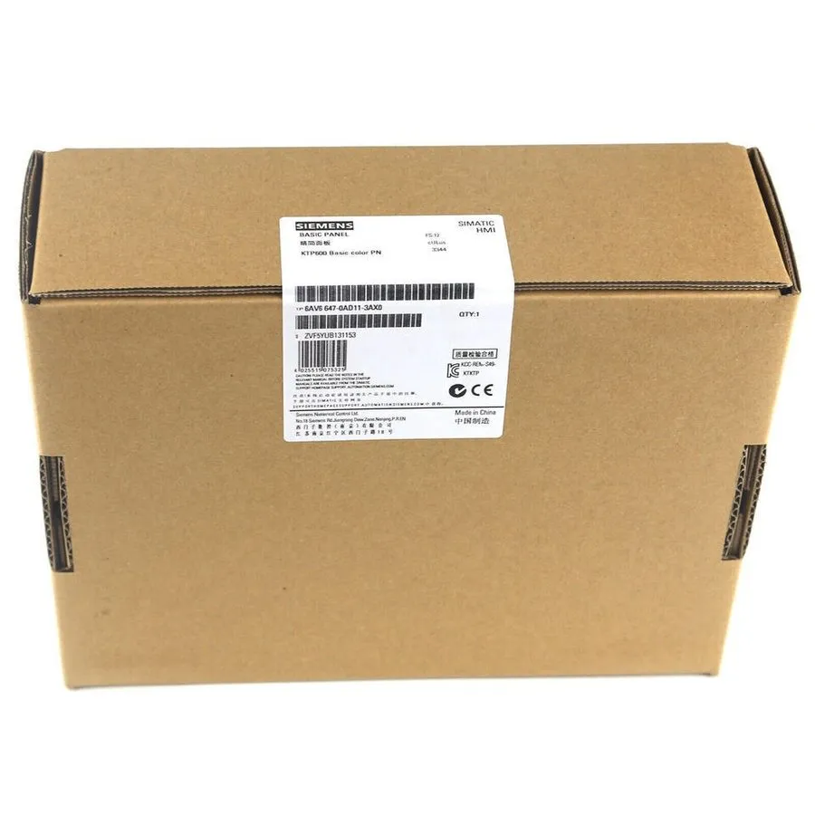 Панель оператора 6AV6647-0AD11-3AX0 SIEMENS SIMATIC HMI KTP600 BASIC PANEL