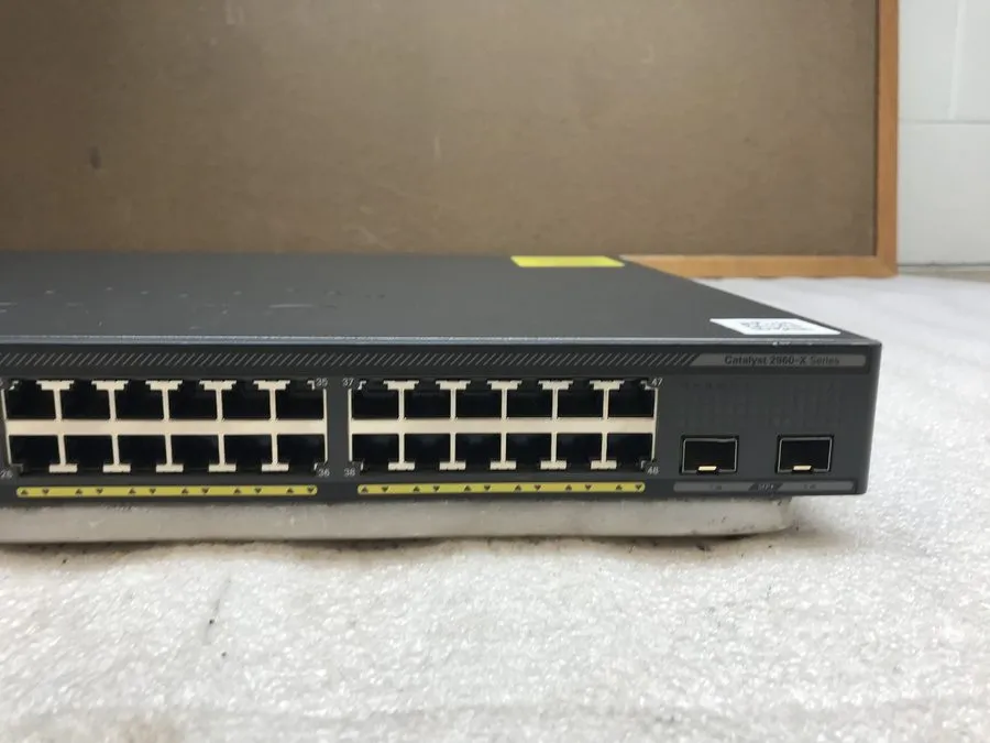 Коммутатор Cisco Catalyst WS-C2960X-48FPD-L 48-Port PoE+ Switch 740W 10G SFP+