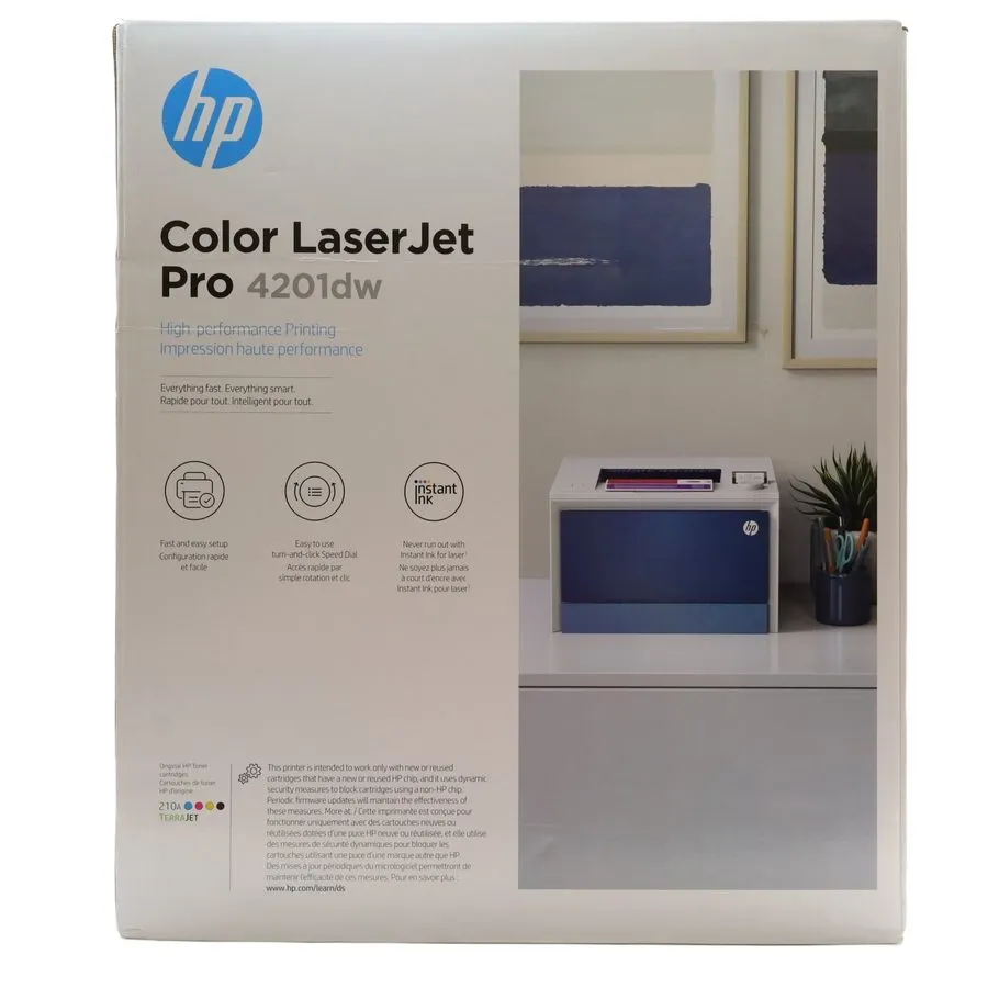 Лазерный принтер HP LaserJet Pro 4201dw Wireless Duplex Color Laser Printer 4RA8