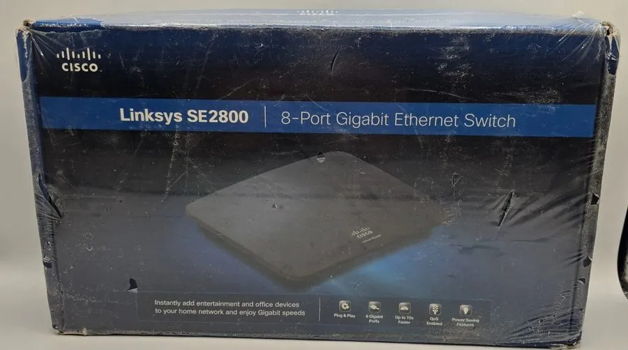 Коммутатор Cisco Linksys SE2800 8-Port Gigabit Ethernet Desktop Network Switch