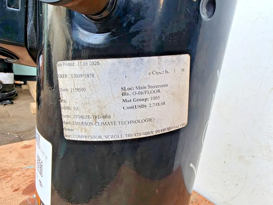Компрессор COPELAND ZP54K3E-TFD-522 Compressor — фото лота 1