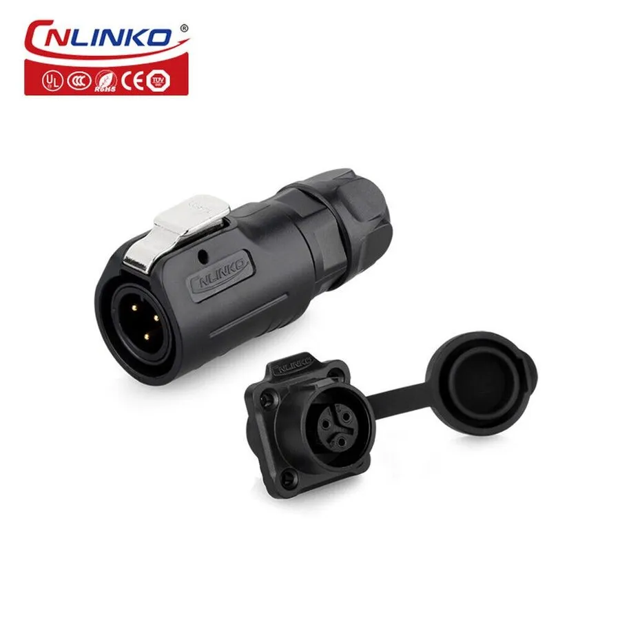 Разъём M12 2-6Pin Circular Industrial Connector IP68 Solder Type PTB Housing — фото лота 1