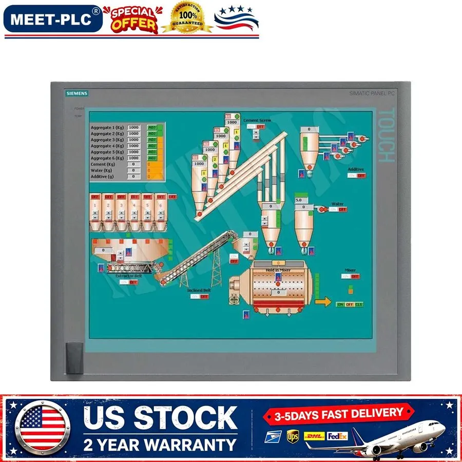Промышленный компьютер Siemens 6AV7875-0AE10-1AC0 SIMATIC PANEL PC 677B