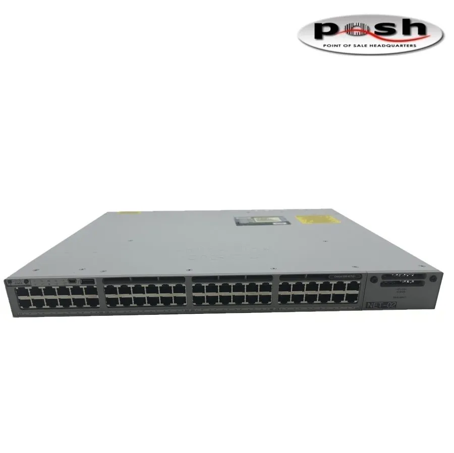 Коммутатор Cisco Catalyst C9300-48P 48-Port PoE+ Managed Network Switch