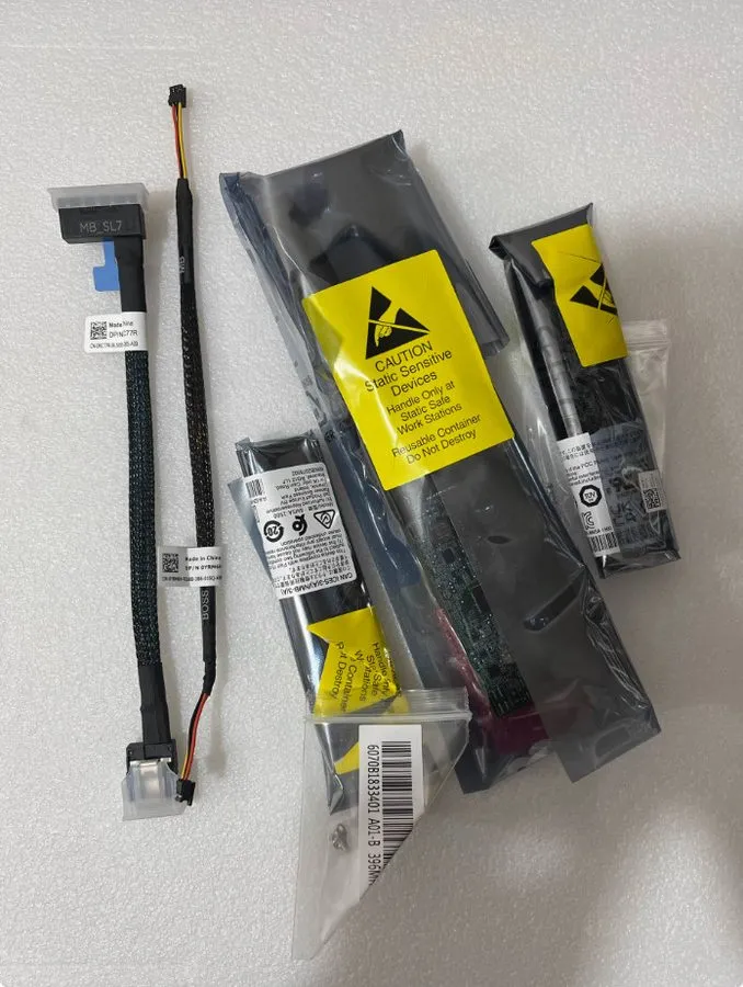 Сервер Dell R7525 R6525 Boss card S2 Hot plug PKH3T 0PKH3T w/ cables RC77R YRM6H