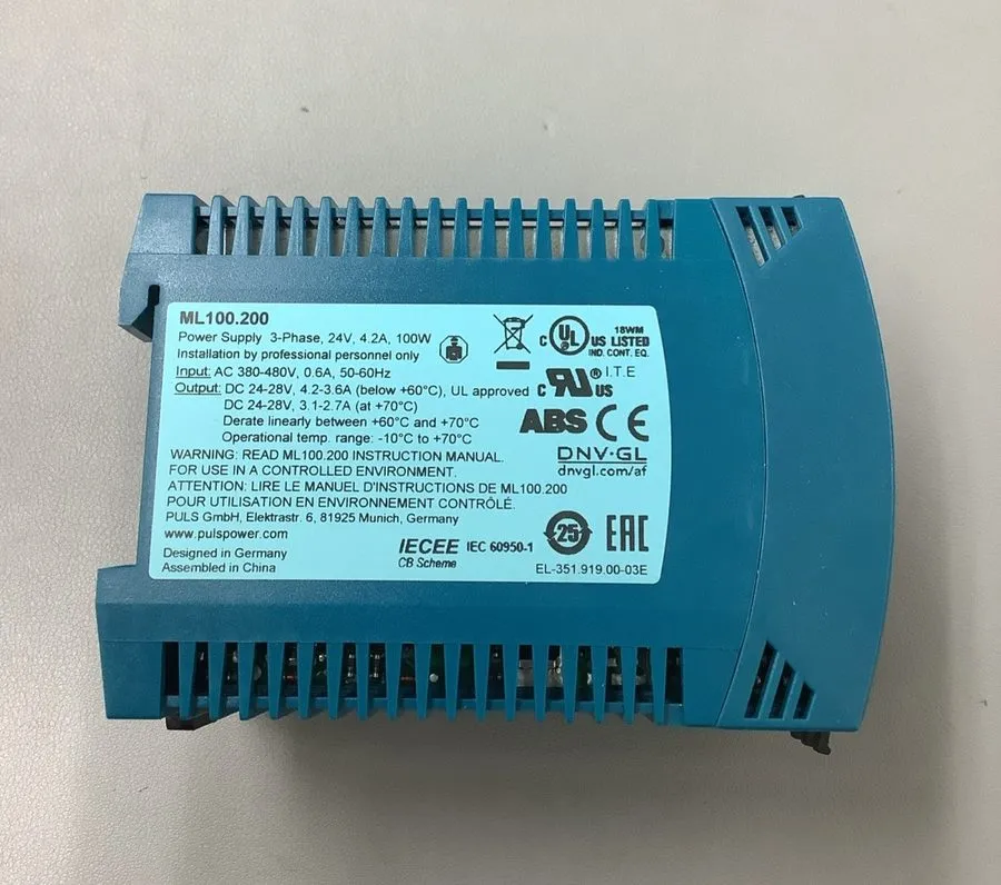 Блок питания PULS ML100.200 DIN Rail Power Supply 24V 100W Compact Series