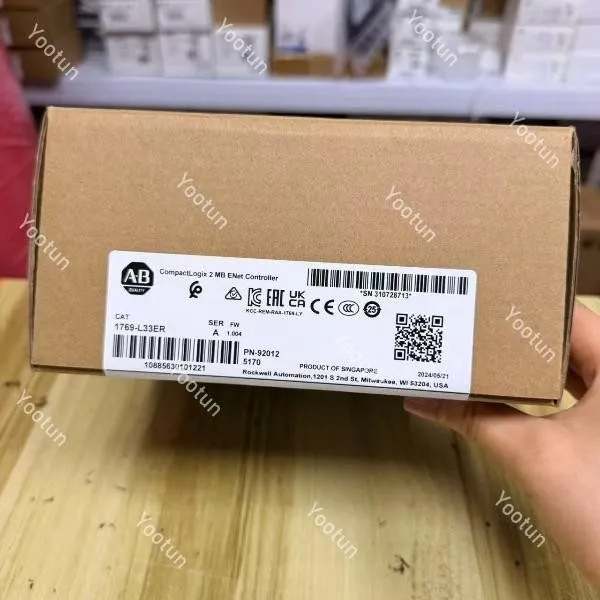 ПЛК AUTHENTIC 2023 SEALED Allen-Bradley 1769-L33ER CompactLogix