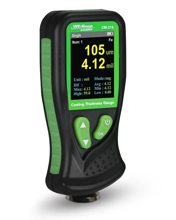 Толщиномер Digital Coating Thickness Gauge CM-218 Mil Micron Paint