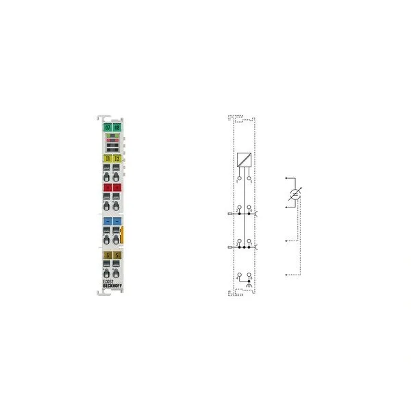 Модуль ввода-вывода EL3052 Beckhoff Ethercat Terminal, 2-Channel, 4-20mA
