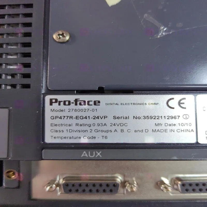 Панель оператора GP477R-EG41-24VP PROFACE HMI GRAPHIC PANEL ORIGINAL