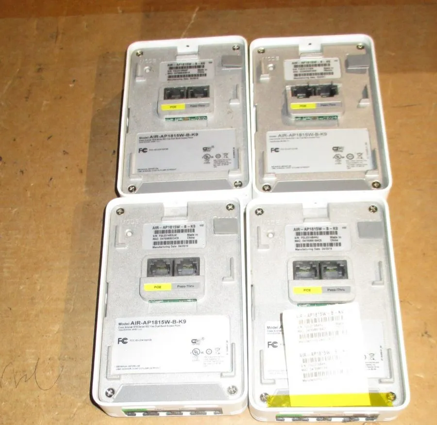 Точка доступа Lots of 4 Cisco Aironet AIR-AP1815W-B-K9 Wi-Fi Access Point