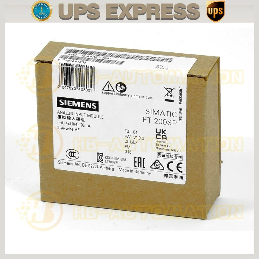 Модуль ввода-вывода 6ES7136-6AA00-0CA1 Siemens SIMATIC DP ET 200SP